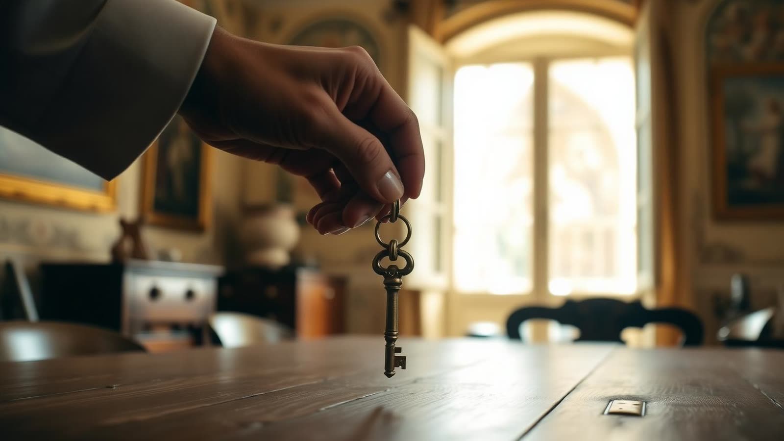 Documenti di successione ereditaria con chiavi di casa e calcolatrice — accollo mutuo ereditato