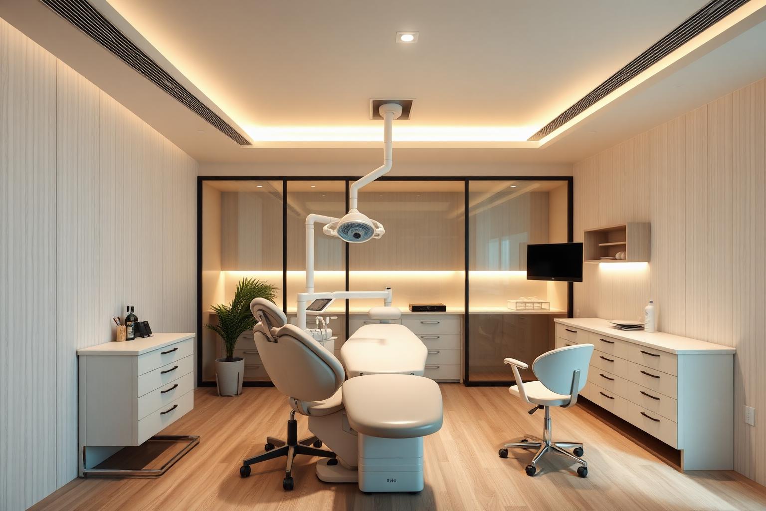 Studio professionale moderno con vista urbana, rappresentante un immobile strumentale acquistato con mutuo agevolato MCC 2026