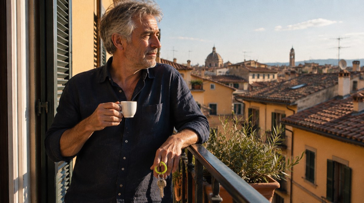 Giovane coppia felice davanti alla loro nuova casa acquistata con mutuo Consap 2026