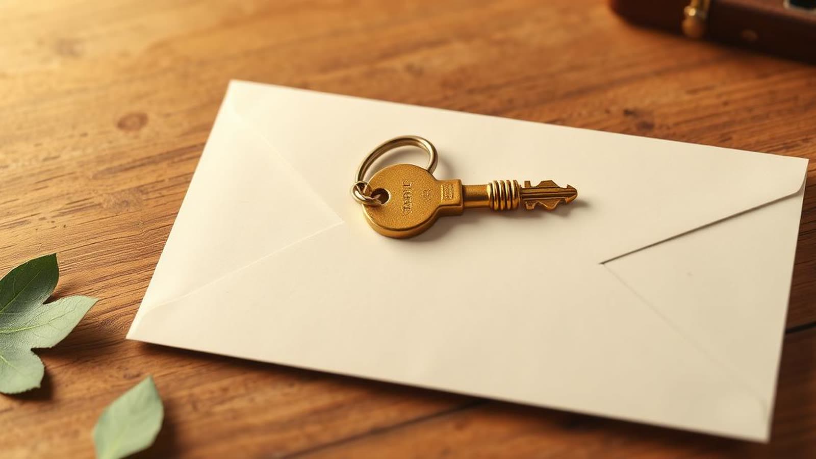 Primo piano di un cedolino postale per rinnovo permesso di soggiorno e chiavi di casa — istruttoria mutuo 2026