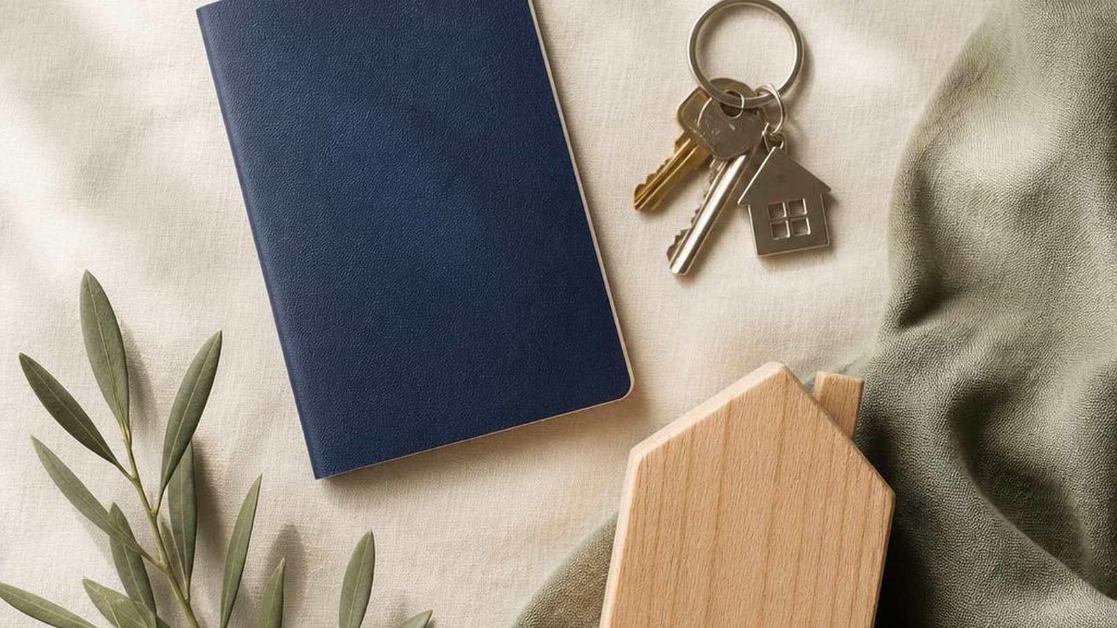 Chiavi di casa, passaporto e permesso di soggiorno su scrivania — guida al mutuo per stranieri residenti in Italia 2026