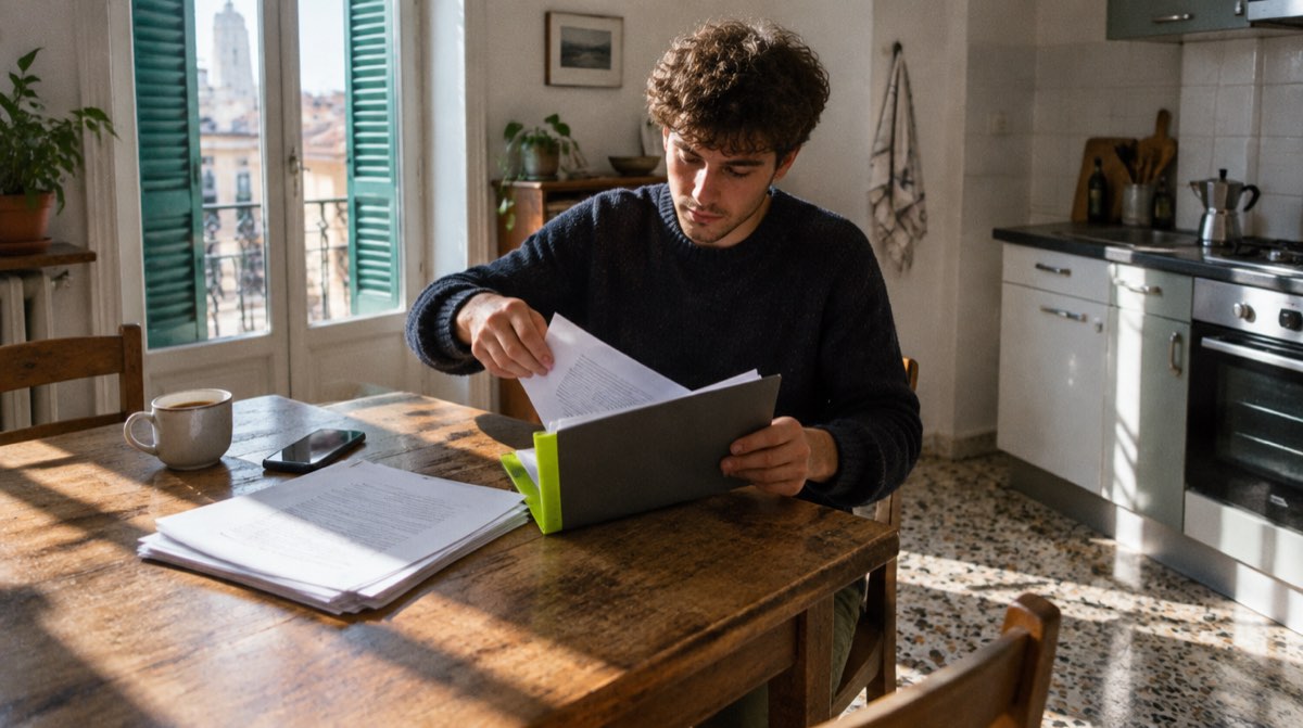 Edificio in stile bancario con orologio e persone che camminano, immagine editoriale sui tempi di erogazione del mutuo per canale