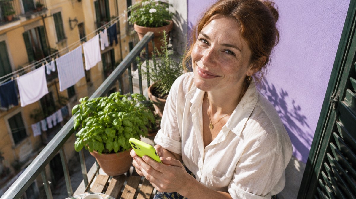 Portadocumenti verde, chiavi di casa e una cartella di pratiche su una scrivania