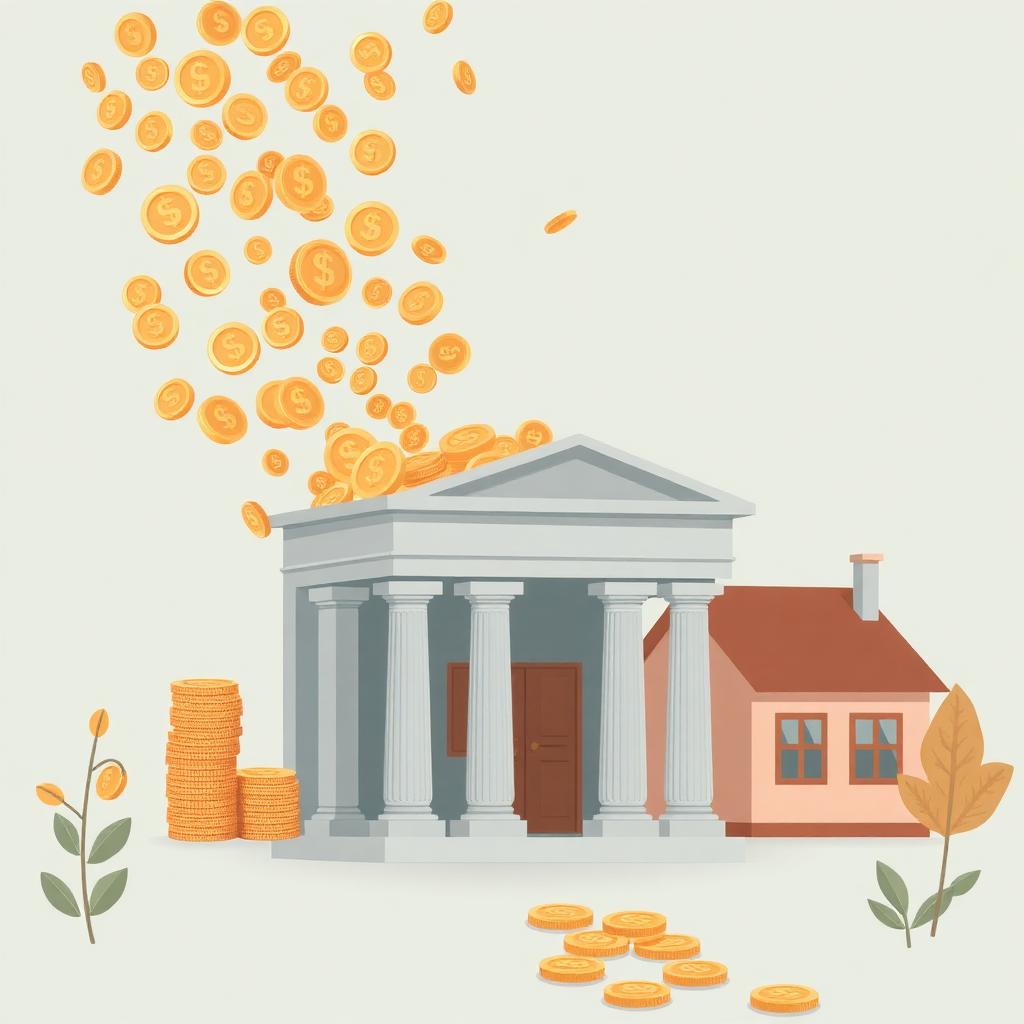 Monete che tornano dalla banca al proprietario — rimborso clausola floor mutuo