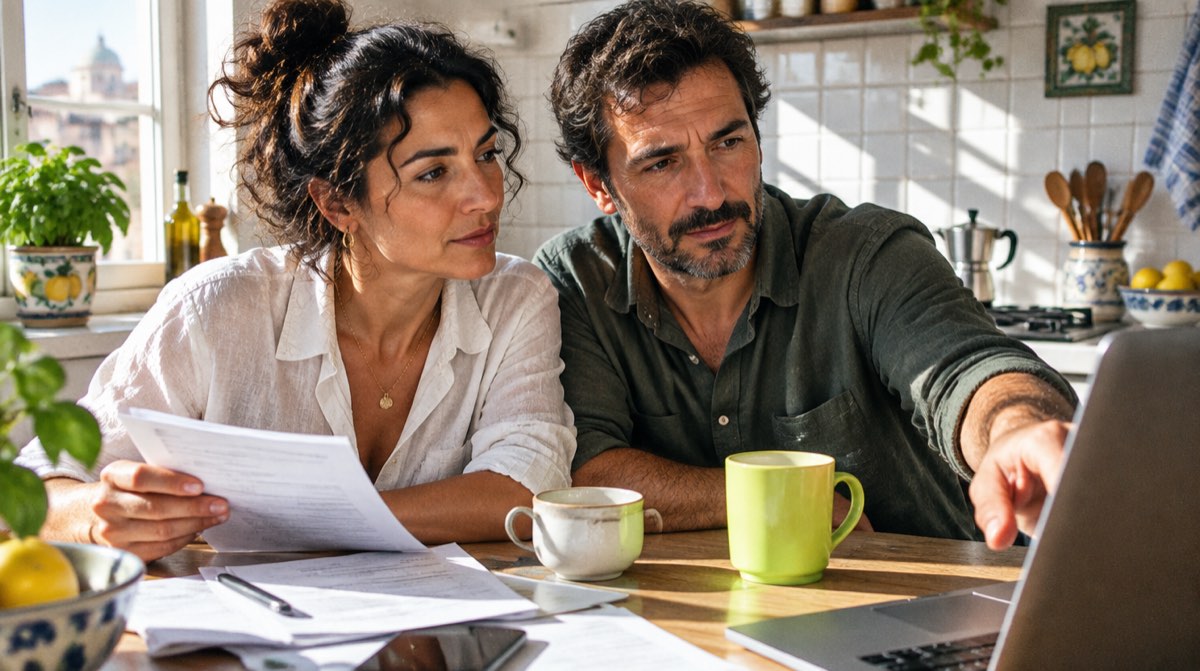 Scrivania con fattura del notaio, contratto di mutuo ipotecario e modello 730/2026 aperti — spese notarili detraibili mutuo prima casa